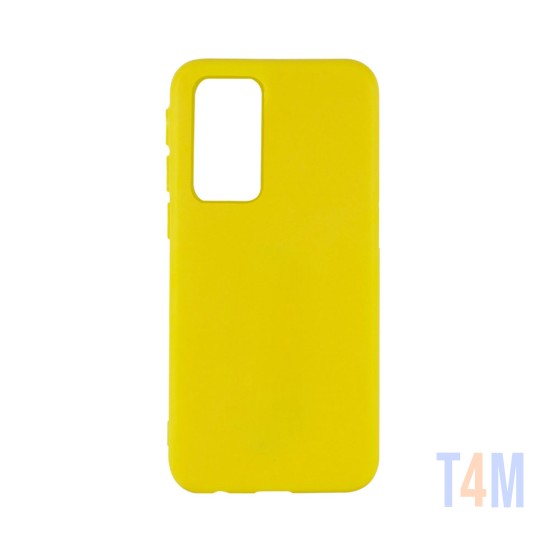 Silicone Case for Huawei P40 Pro Yellow